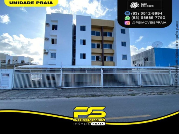 Apartamento com 2 Quartos à Venda, 55 m² em Jardim Cidade Universitária - João Pessoa