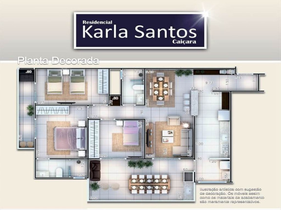 Imagem Apartamento com 2 Quartos à Venda, 64 m² em Caicara - Itanhaem Imagem Apartamento com 2 Quartos à Venda, 64 m² em Caicara - Itanhaem