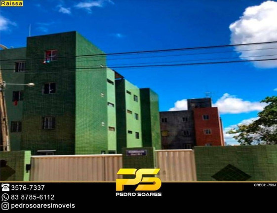Apartamento com 2 Quartos à Venda, 46 m² em Jardim Cidade Universitária - João Pessoa