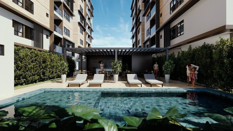 Imagem Apartamento com 3 Quartos à Venda, 60 m² em Poço - Cabedelo