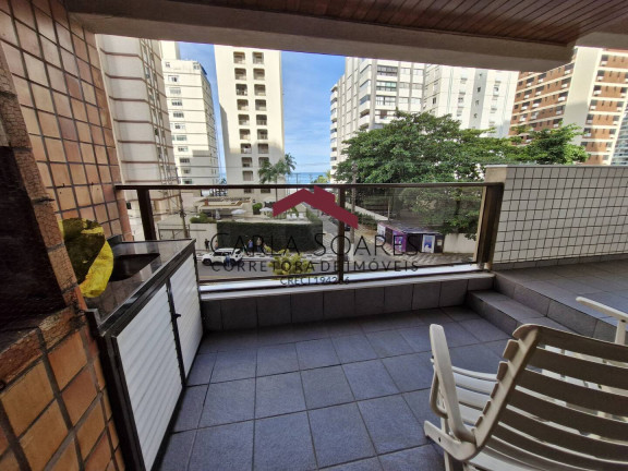 Imagem Apartamento com 4 Quartos à Venda, 156 m² em Vila Alzira - Guarujá