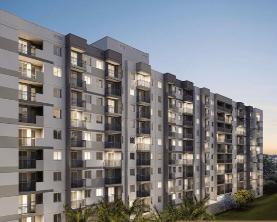 Apartamento com 2 Quartos à Venda, 34 m² em Campo Grande - São Paulo