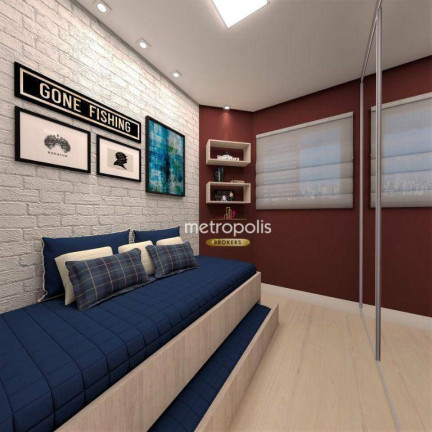 Imagem Apartamento com 2 Quartos à Venda, 54 m² em Vila Humaitá - Santo André Imagem Apartamento com 2 Quartos à Venda, 54 m² em Vila Humaitá - Santo André