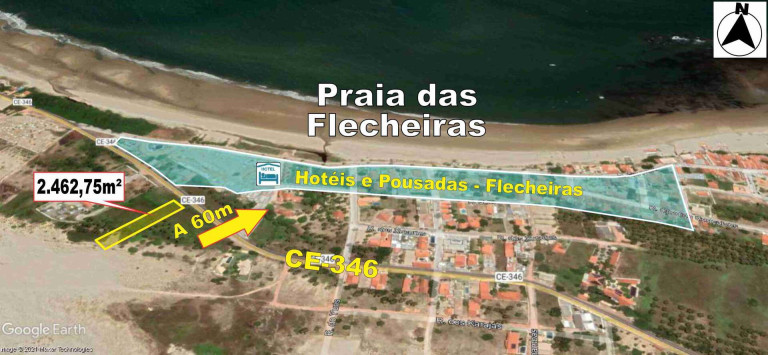 Imagem Terreno à Venda, 2 m² em Praia De Flecheiras - Trairi