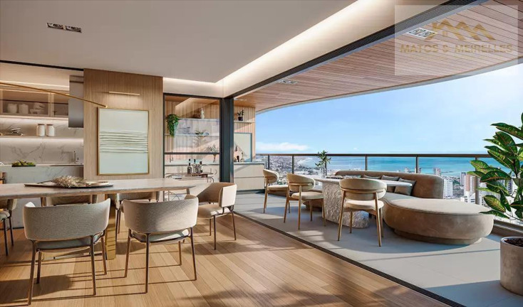 Imagem Apartamento com 4 Quartos à Venda, 163 m² em Meireles - Fortaleza