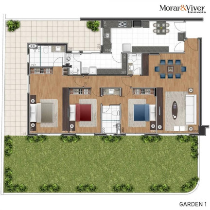 Imagem Apartamento com 3 Quartos à Venda, 146 m² em Juvevê - Curitiba