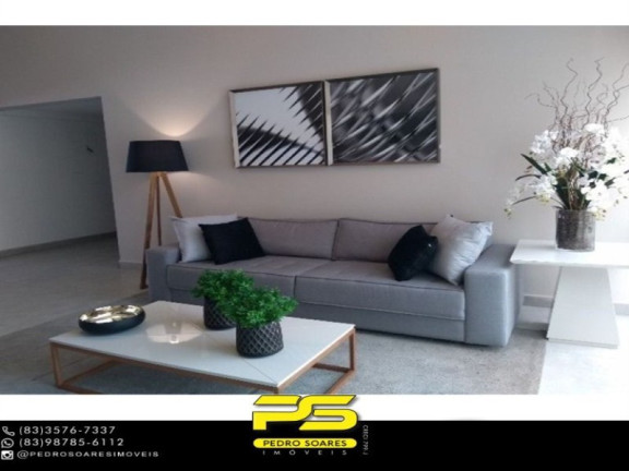Imagem Apartamento com 2 Quartos à Venda, 64 m² em Brisamar - João Pessoa