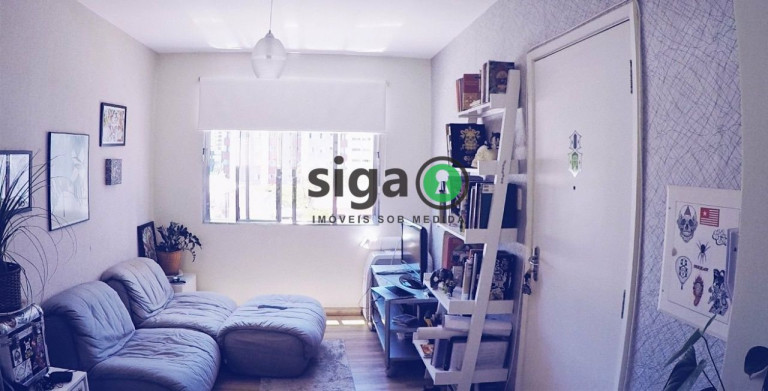 Apartamento com 1 Quarto para Alugar, 48 m² em Indianópolis - São Paulo