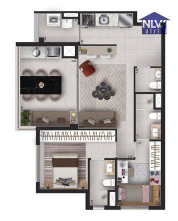 Imagem Apartamento com 2 Quartos à Venda, 76 m² em Butantã - São Paulo