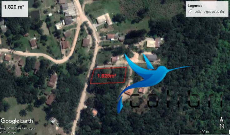 Imagem Terreno à Venda, 1.820 m² em Leão - Agudos Do Sul Imagem Terreno à Venda, 1.820 m² em Leão - Agudos Do Sul