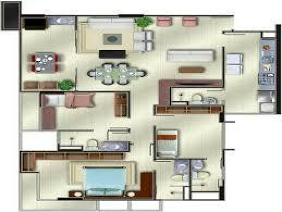 Imagem Apartamento à Venda, 107 m² em Noivos - Teresina Imagem Apartamento à Venda, 107 m² em Noivos - Teresina
