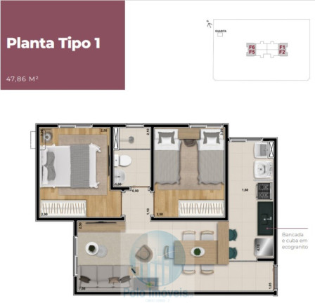 Imagem Apartamento com 2 Quartos à Venda, 47 m² em Vila Virgínia - Ribeirão Preto Imagem Apartamento com 2 Quartos à Venda, 47 m² em Vila Virgínia - Ribeirão Preto