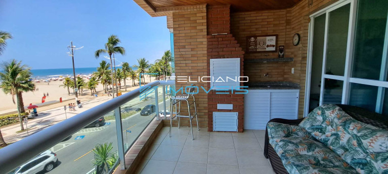 Imagem Apartamento com 3 Quartos à Venda, 113 m² em Canto Do Forte - Praia Grande