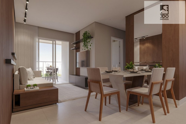 Imagem Apartamento com 2 Quartos à Venda, 61 m² em Boa Vista - Curitiba