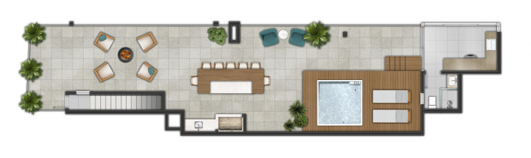 Imagem Apartamento com 2 Quartos à Venda, 149 m² em Centro - Torres