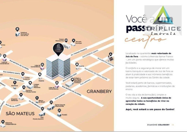 Imagem Cobertura com 3 Quartos à Venda, 150 m² em Granbery - Juiz De Fora