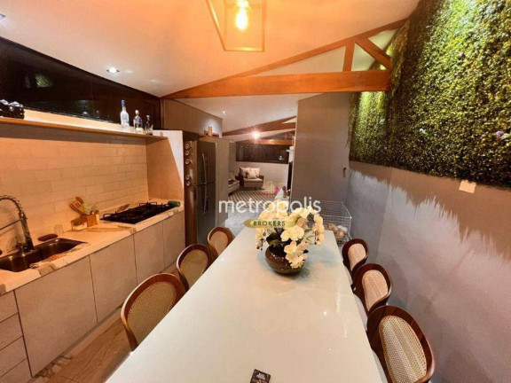 Imagem Cobertura com 3 Quartos à Venda, 174 m² em Vila Bastos - Santo André