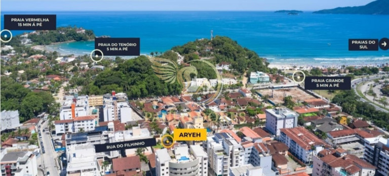 Imagem Apartamento com 1 Quarto à Venda, 49 m² em Tenório - Ubatuba