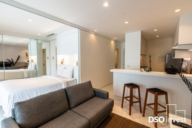 Imagem Apartamento com 1 Quarto à Venda, em Itaim Bibi - São Paulo Imagem Apartamento com 1 Quarto à Venda, em Itaim Bibi - São Paulo