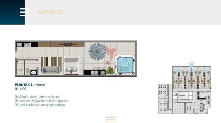 Imagem Flat com 1 Quarto à Venda, 24 m² em Intermares - Cabedelo Imagem Flat com 1 Quarto à Venda, 24 m² em Intermares - Cabedelo