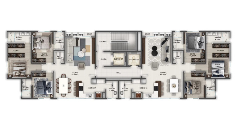 Imagem Apartamento com 3 Quartos à Venda, 110 m² em Pioneiros - Balneário Camboriú Imagem Apartamento com 3 Quartos à Venda, 110 m² em Pioneiros - Balneário Camboriú