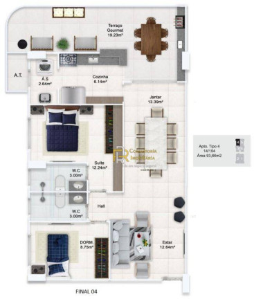 Imagem Apartamento com 2 Quartos à Venda, 77 m² em Vila Guilhermina - Praia Grande Imagem Apartamento com 2 Quartos à Venda, 77 m² em Vila Guilhermina - Praia Grande