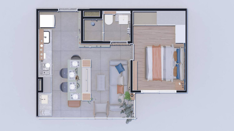 Imagem Apartamento com 2 Quartos à Venda, 50 m² em Moóca - São Paulo