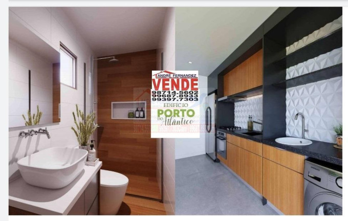 Imagem Apartamento com 3 Quartos para Alugar, 75 m² em Bairro Novo - Olinda Imagem Apartamento com 3 Quartos para Alugar, 75 m² em Bairro Novo - Olinda
