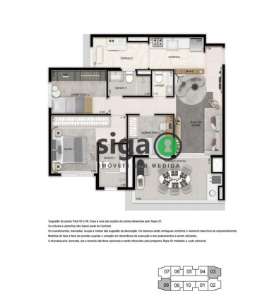 Imagem Apartamento com 3 Quartos à Venda, 79 m² em Santo Amaro - São Paulo Imagem Apartamento com 3 Quartos à Venda, 79 m² em Santo Amaro - São Paulo