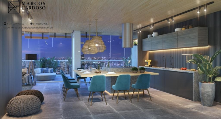 Imagem Imóvel com 3 Quartos à Venda, 181 m² em Umarizal - Belém