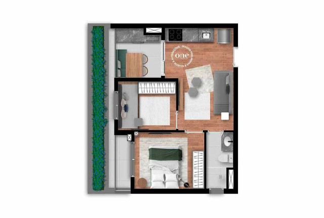 Imagem Imóvel com 1 Quarto à Venda, 35 m² em Moema - São Paulo
