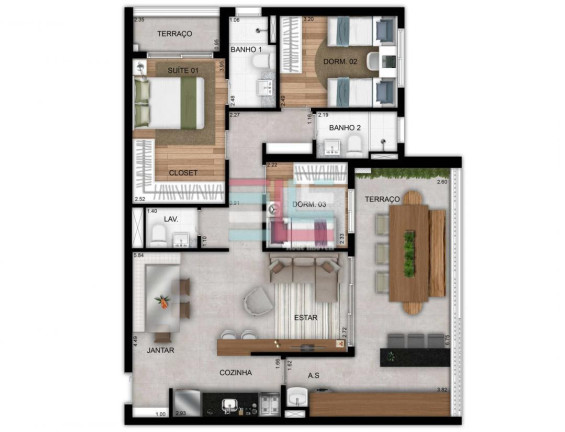 Imagem Imóvel com 3 Quartos à Venda, 94 m² em Saúde - São Paulo Imagem Imóvel com 3 Quartos à Venda, 94 m² em Saúde - São Paulo