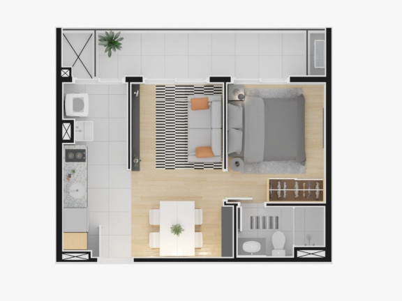Imagem Apartamento com 1 Quarto à Venda, 51 m² em Bela Vista - São Paulo