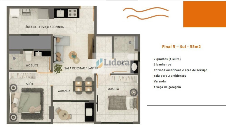 Imagem Apartamento com 2 Quartos à Venda, 53 m² em Formosa - Cabedelo