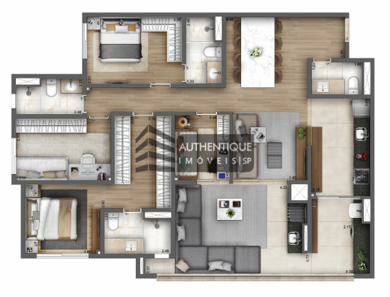 Imagem Apartamento com 3 Quartos à Venda, 93 m² em Vila Leopoldina - São Paulo