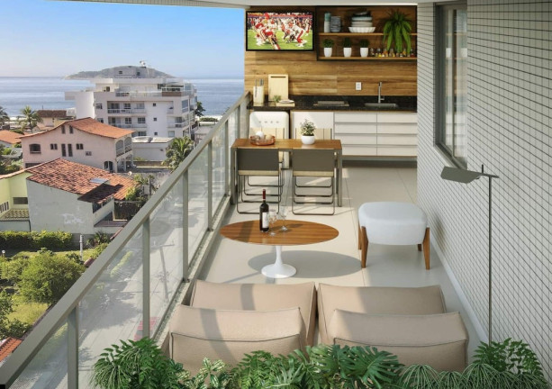Imagem Cobertura com 3 Quartos à Venda, 211 m² em Piratininga - Niterói