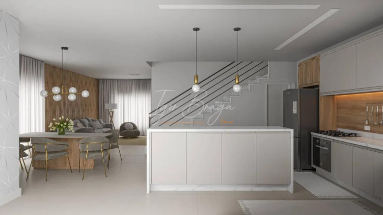 Imagem Casa de Condomínio com 4 Quartos à Venda, 143 m² em São Braz - Curitiba
