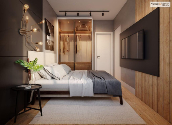 Imagem Apartamento com 1 Quarto à Venda, 30 m² em Mercês - Curitiba