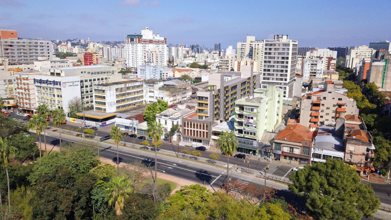 Imagem Apartamento com 1 Quarto à Venda, 43 m² em Farroupilha - Porto Alegre