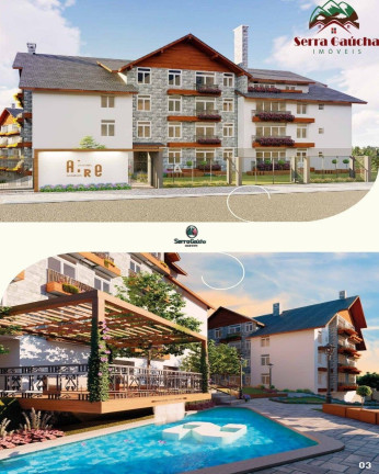 Imagem Apartamento com 1 Quarto à Venda, 28 m² em Piratini - Gramado Imagem Apartamento com 1 Quarto à Venda, 28 m² em Piratini - Gramado