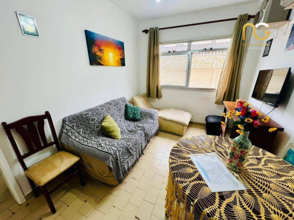 Apartamento com 1 Quarto à Venda, 50 m² em Canto Do Forte - Praia Grande