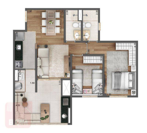 Imagem Apartamento com 3 Quartos à Venda, 80 m² em Santana - São Paulo