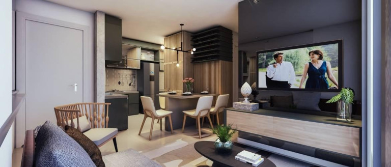 Imagem Apartamento com 2 Quartos à Venda, 58 m²