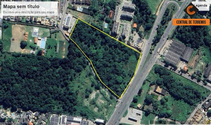 Terreno à Venda, 25.000 m² em Nova Abrantes (abrantes) - Camaçari