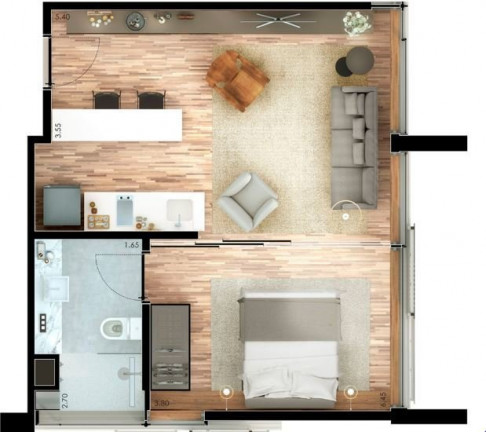 Imagem Cobertura com 3 Quartos à Venda, 115 m² em Moema - São Paulo