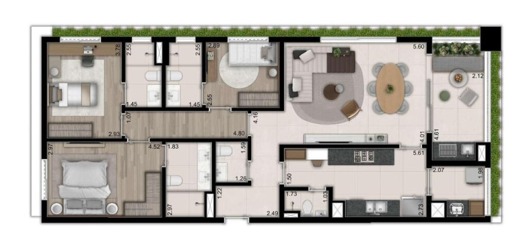 Imagem Apartamento com 3 Quartos à Venda, 137 m² em Bela Aliança - São Paulo