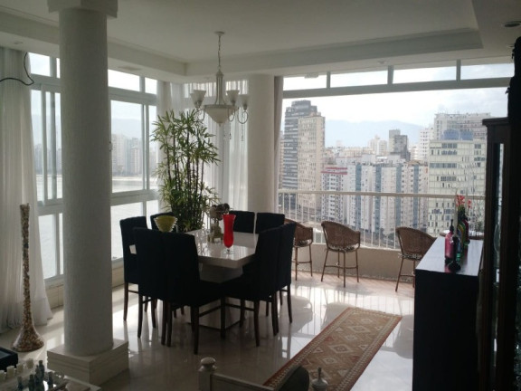 Apartamento com 4 Quartos à Venda, 200 m² em Ilha Porchat - São Vicente