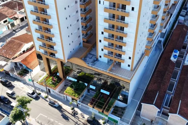 Apartamento com 2 Quartos à Venda, 52 m² em Boqueirão - Praia Grande
