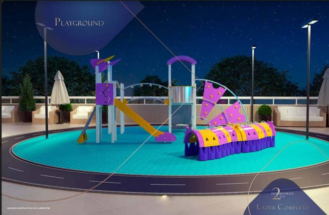 Imagem Apartamento com 2 Quartos à Venda, 64 m² em Guilhermina - Praia Grande