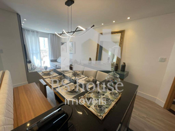 Apartamento com 2 Quartos à Venda, 59 m² em Campestre - Santo André